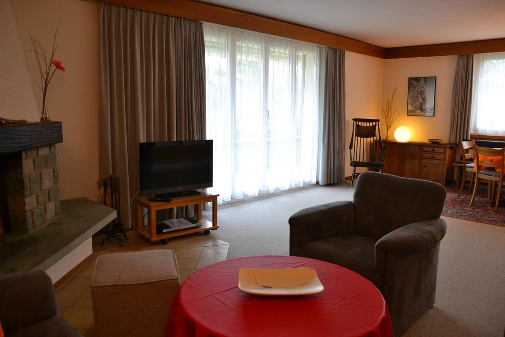 Ferienwohnung Arcula Flims Exterior foto
