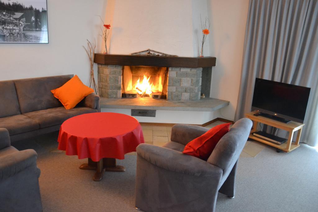 Ferienwohnung Arcula Flims Exterior foto