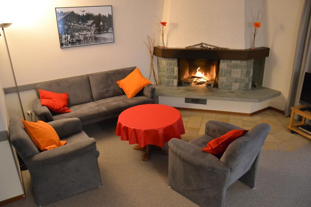 Ferienwohnung Arcula Flims Exterior foto